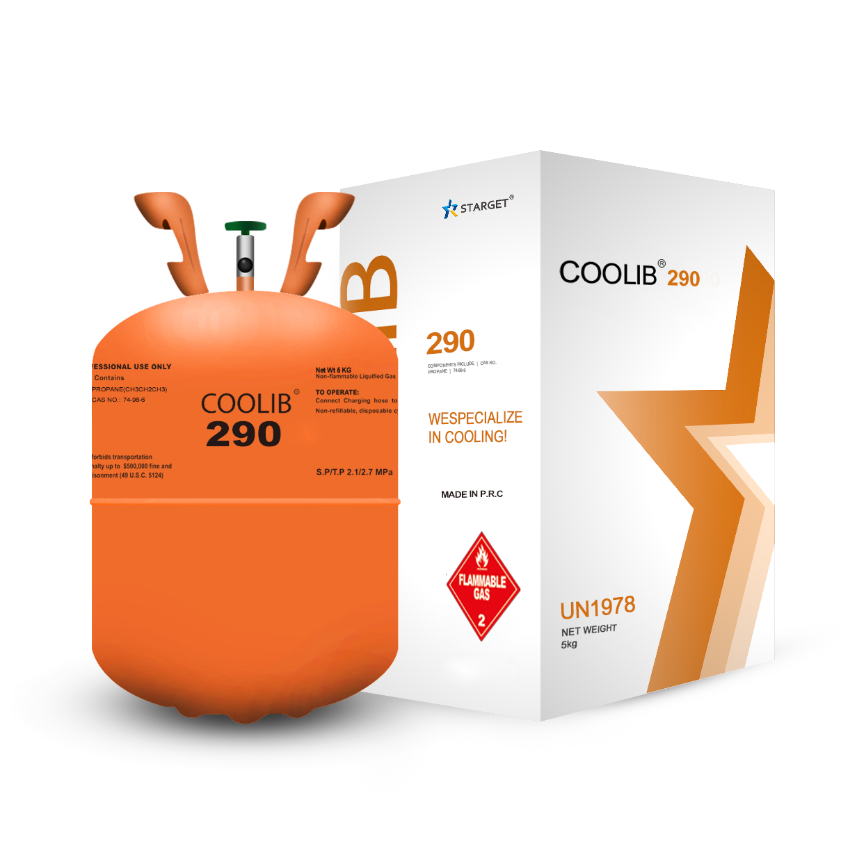 گاز مبرد برودتی نسیماران